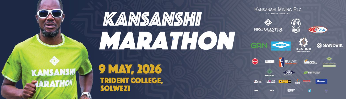 Banner for Kansanshi Marathon 2026