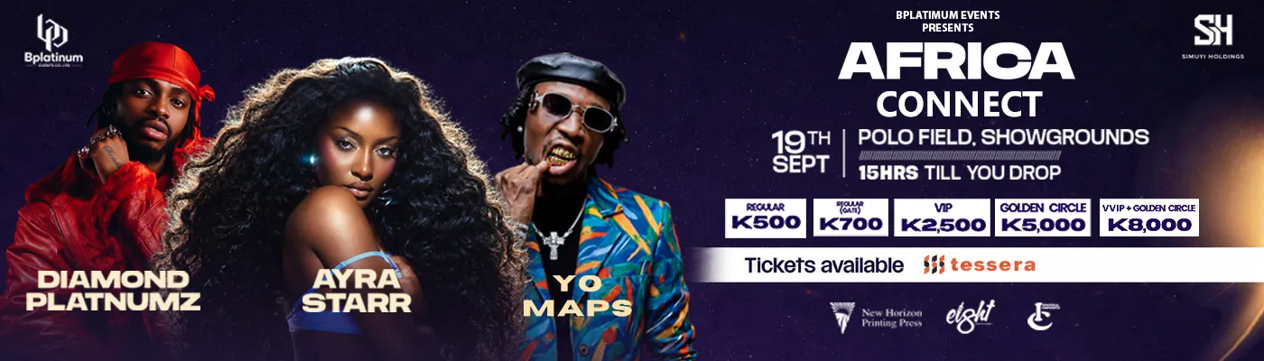 Banner for Africa Connect Concert