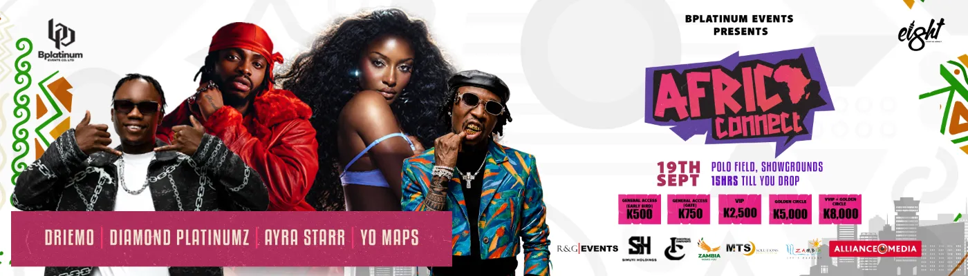 Banner for Africa Connect Concert