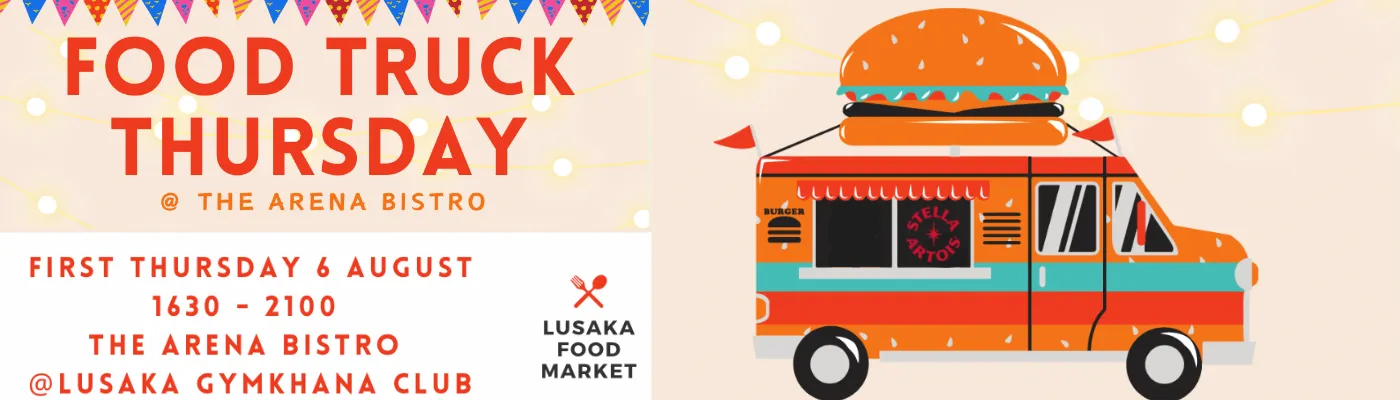 Banner for Food Truck Thursday 6 August