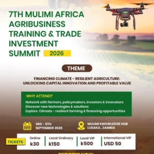 Profile image for Mulimi Agribusiness & Trade Investment summit
