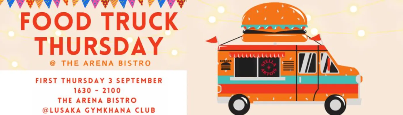 Banner for Food Truck Thursday 3 September