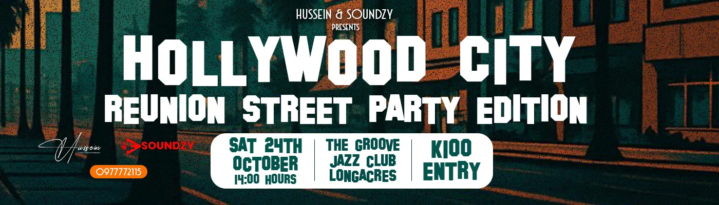 Banner for Hollywood City Reunion Street Party Edition